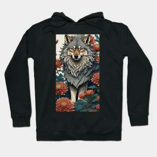 Blossom wolf Hoodie